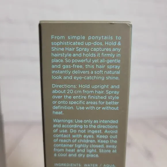 Seacret Hair Spray Hold & Shine Finishing touch 3.4 floz NEW - Picture 3 of 5